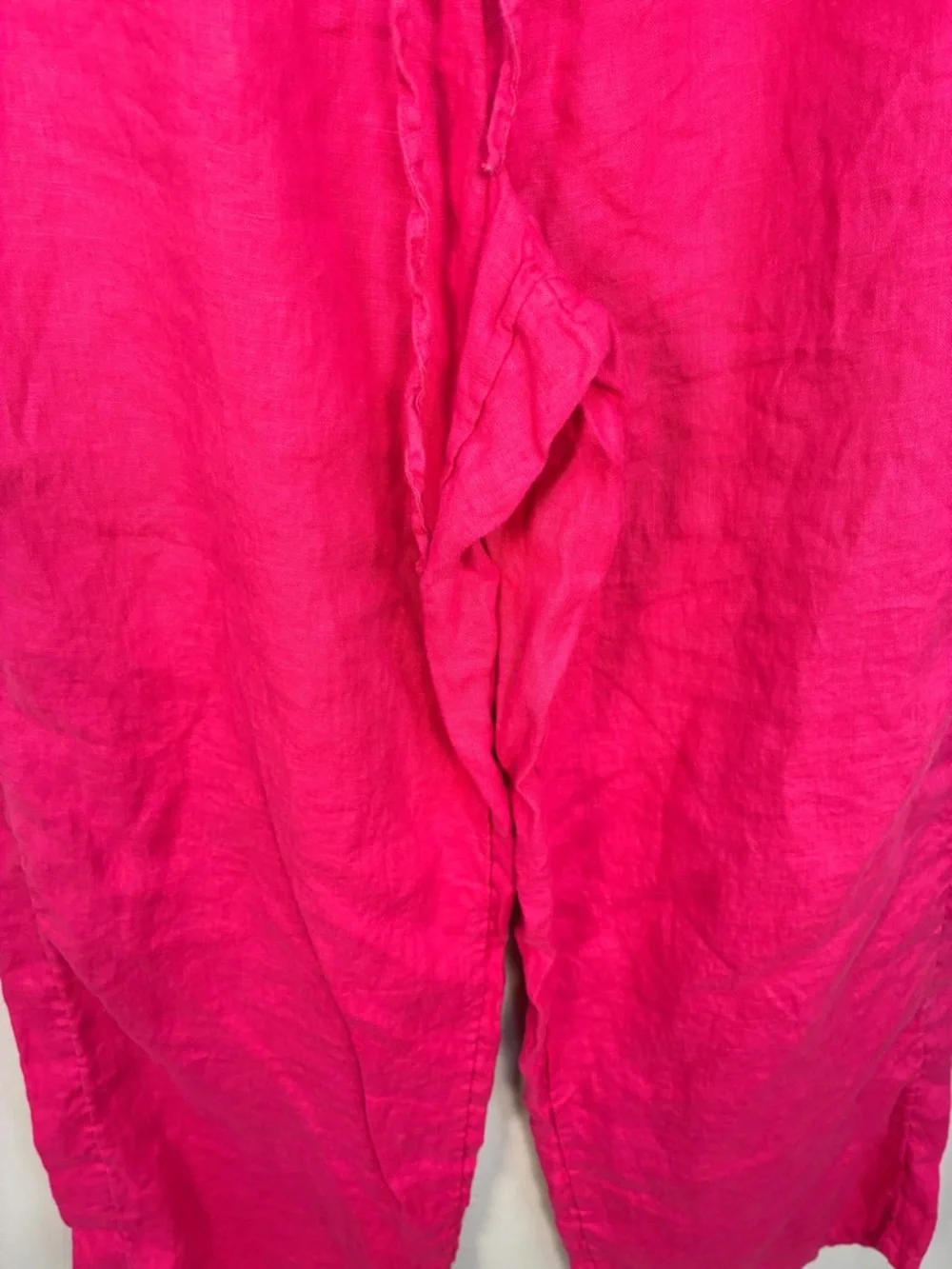 J.Crew 100% Linen Wide Leg Pull On Pants - Picture 8 of 11